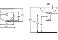  Ideal Standard Ecco W434001 (55 )