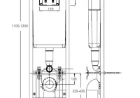 Система инсталляции для подвесных унитазов Ideal Standard W3089AA