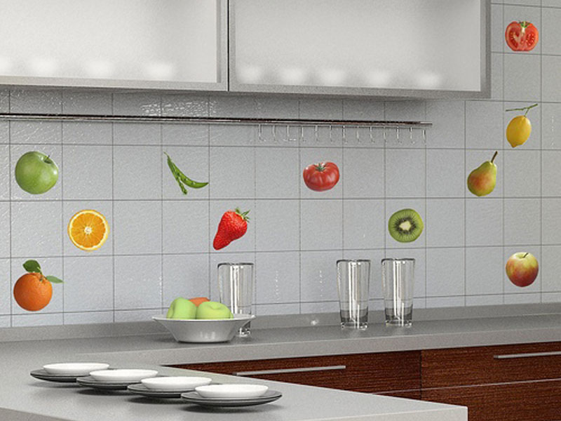 Только не плитка: 9 идей для отделки кухонного фартука